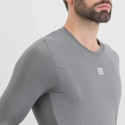 Sportful Fiandre Men's Long Sleeve Thermal Base Layer - Ash Grey -Sportful Shop SF22514AshGRY3