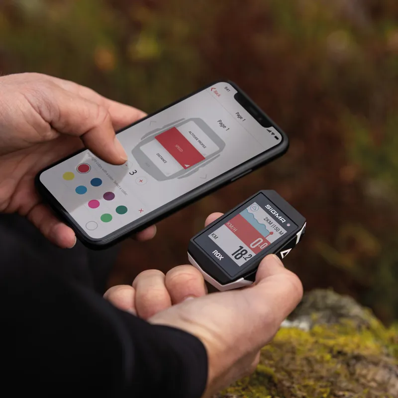 Sigma ROX 11.1 EVO GPS Cycle Computer Sensor Set - White 4 Sigma ROX 11.1 EVO GPS Cycle Computer Sensor Set - White - Image 2