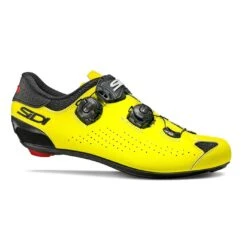 Sidi Genius 10 Road Shoes - Grey/Black -Sportful Shop SIGENIUS10FLUOANTYEL