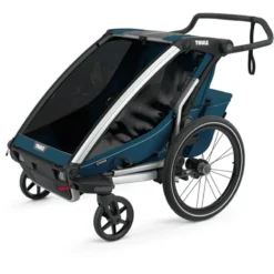 Thule Chariot Cross 2 Double Child Trailer - Blue -Sportful Shop THCH10202026 2