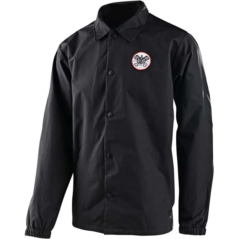 Troy Lee Designs Pistonbone Youth Windbreaker Jacket - Black 4 Troy Lee Designs Pistonbone Youth Windbreaker Jacket - Black - Image 2