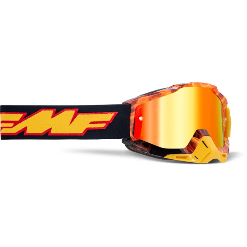 FMF PowerBomb Spark Goggles - Black Frame/Mirror Red Lens 3 FMF PowerBomb Spark Goggles - Black Frame/Mirror Red Lens