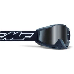 FMF PowerBomb Goggles - Rocket Orange Frame/Mirror Silver Lens -Sportful Shop UF5020025201 2