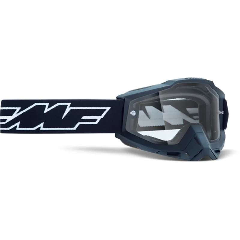 FMF Powerbomb Enduro Goggles - Rocket Black Frame/Clear Lens 3 FMF Powerbomb Enduro Goggles - Rocket Black Frame/Clear Lens