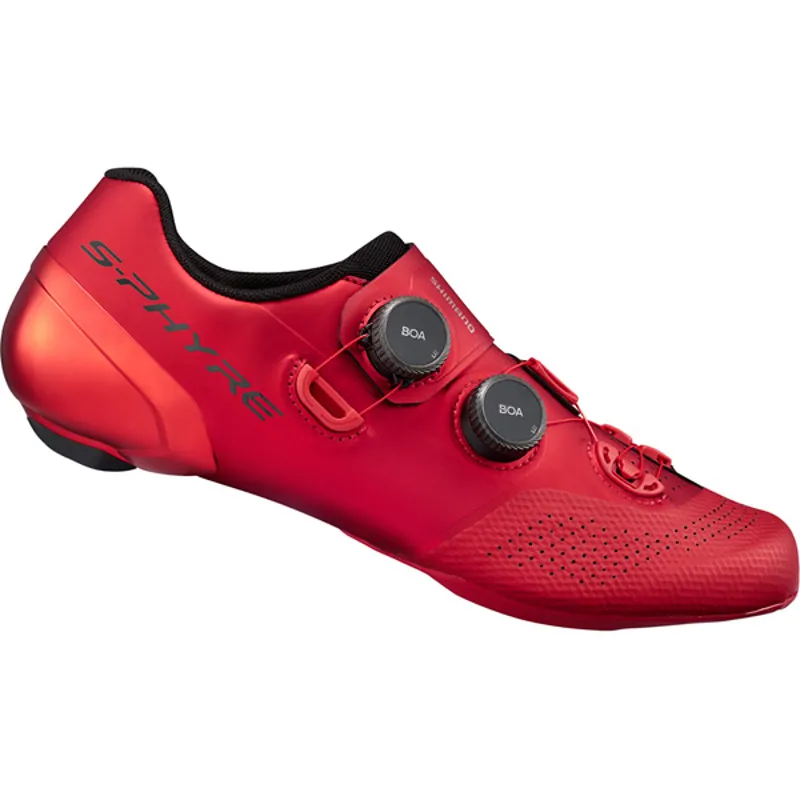 Shimano S-Phyre RC902 SPD-SL Men's Road Shoes - Red 6 Shimano S-Phyre RC902 SPD-SL Men's Road Shoes - Red - Image 4