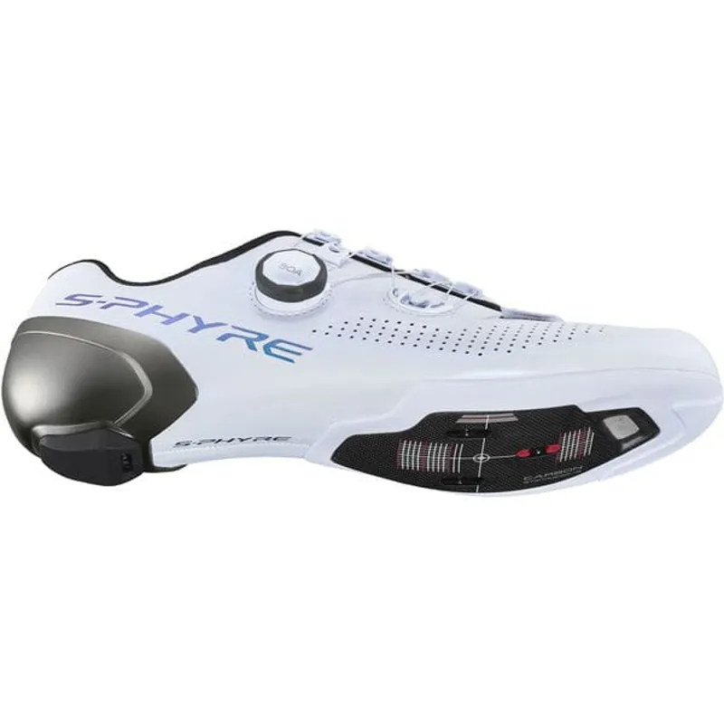 Shimano RC902T S-Phyre Men's SPD-SL Track Shoes - White 7 Shimano RC902T S-Phyre Men's SPD-SL Track Shoes - White - Image 5