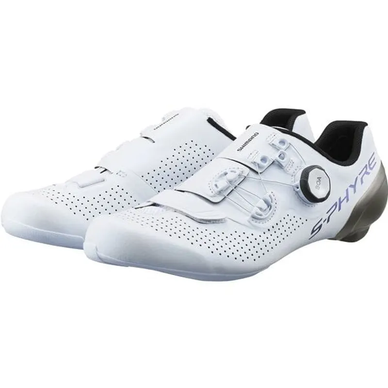 Shimano RC902T S-Phyre Men's SPD-SL Track Shoes - White 5 Shimano RC902T S-Phyre Men's SPD-SL Track Shoes - White - Image 3