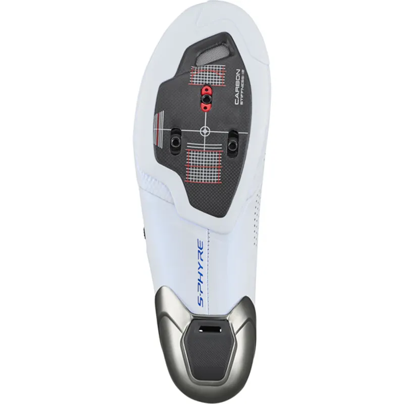 Shimano S-Phyre RC902W SPD-SL Women's Road Shoes - White 6 Shimano S-Phyre RC902W SPD-SL Women's Road Shoes - White - Image 4