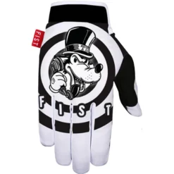 Fist Handwear Top Dog Long Finger Gloves - Black/White