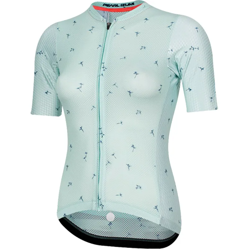 Pearl Izumi Pro Mesh Womens Short Sleeve Jersey - Glacier/Navy 3 Pearl Izumi Pro Mesh Womens Short Sleeve Jersey - Glacier/Navy