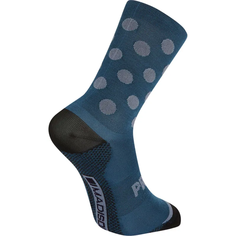 Madison Explorer Primaloft Socks - Polka Navy Haze/Shale Blue 5 Madison Explorer Primaloft Socks - Polka Navy Haze/Shale Blue - Image 3