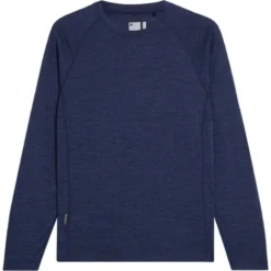 Madison Isoler Merino Long Sleeve Men's Base Layer - Navy Haze 7 Madison Isoler Merino Long Sleeve Men's Base Layer - Navy Haze -Sportful Shop VARMCL21W40NVYHaze 1