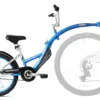 Weeride Pro Pilot 20w Tagalong Child Trailer - Blue -Sportful Shop WEE36999