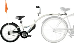 Weeride Co Pilot 20w Tagalong Child Trailer - White -Sportful Shop WEE86455