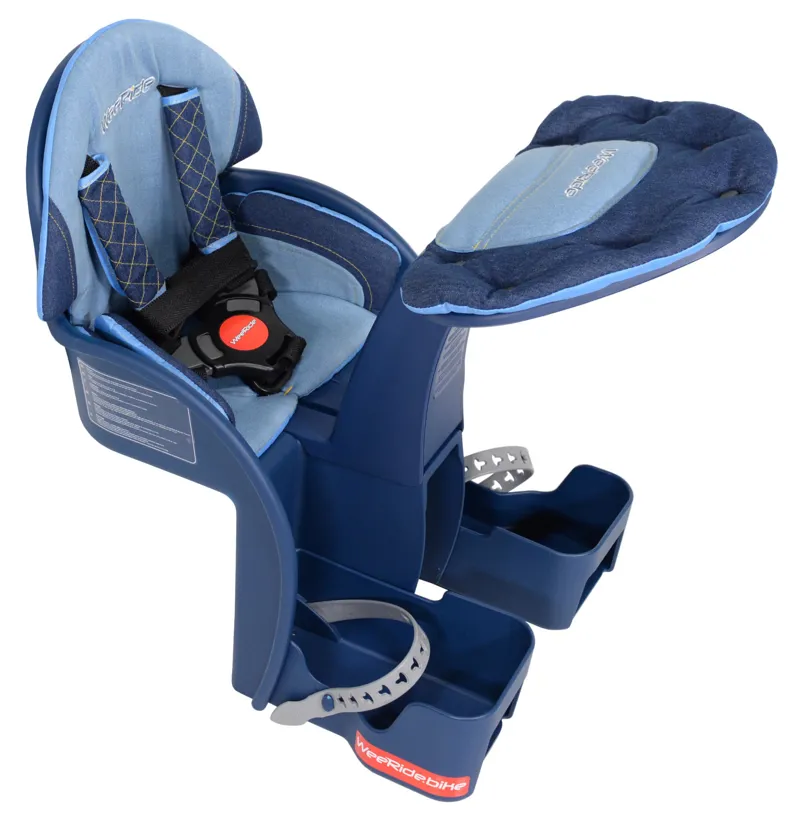 Weeride Safe Deluxe Front Child Seat - Blue 3 Weeride Safe Deluxe Front Child Seat - Blue