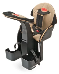 Weeride Safe Deluxe Front Child Seat - Brown -Sportful Shop WEE98200 1