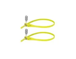 HipLok Z-Lok Armoured Twin Pack Reuseable Tie - Black - 40cm -Sportful Shop ZLK2LI 2 1