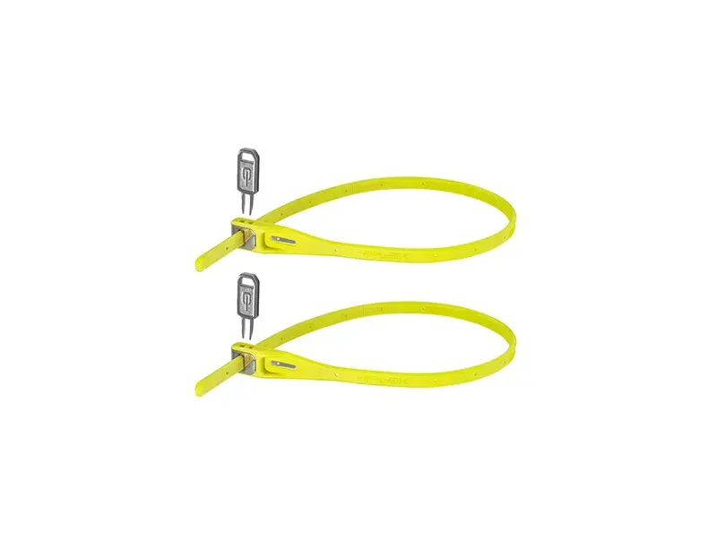 HipLok Z-Lok Armoured Twin Pack Reuseable Tie - Red - 40cm 5 HipLok Z-Lok Armoured Twin Pack Reuseable Tie - Red - 40cm - Image 3