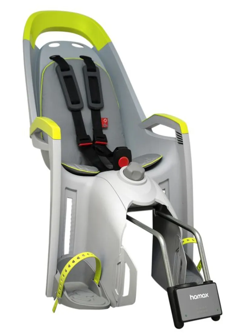 Hamax Amaze Frame Mounted Rear Child Seat - Grey/Petrol 3 Hamax Amaze Frame Mounted Rear Child Seat - Grey/Petrol