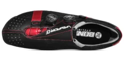 Bont Vaypor G Gravel Road Shoes - Black/Red -Sportful Shop blackr four big