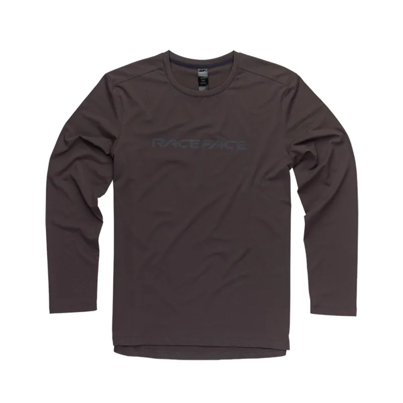 Race Face Commit Long Sleeve Tech Men's Jersey - Charcoal 3 Race Face Commit Long Sleeve Tech Men's Jersey - Charcoal