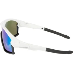 Madison Code Breaker Sunglasses - White Frame/Green Mirror Lens -Sportful Shop ck8211 02