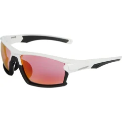 Madison Engage Sunglasses - White Frame/Pink Orange Mirror Lens -Sportful Shop ck8412