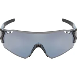 Madison Stealth Sunglasses - Gloss Smoke Frame/Silver Mirror Lens