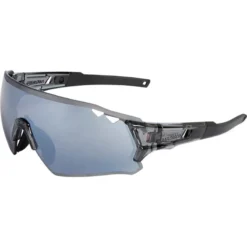 Madison Stealth Sunglasses - Gloss Crystal Blue Frame/Blue Mirror Lens -Sportful Shop ck8510
