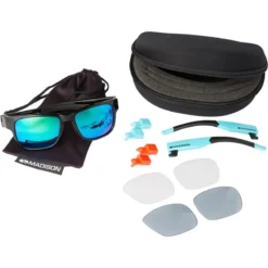 Madison Crossfire 3 Lens Pack Sunglasses - Gloss Black -Sportful Shop ck8600 03