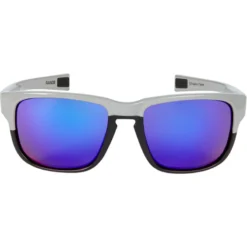 Madison Range Sunglasses - Gloss Cloud Grey Frame/Purple Mirror Lens