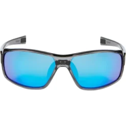 Madison Target Sunglasses - Gloss Crystal Smoke Frame/Blue Mirror Lens -Sportful Shop ck8802 01