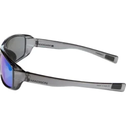 Madison Target Sunglasses - Gloss Crystal Smoke Frame/Blue Mirror Lens -Sportful Shop ck8802 02
