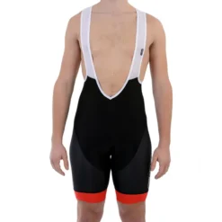 Halo Logo Bib Shorts - Black