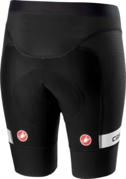 Castelli Free Aero Race 4 Womens Lycra Short Team - Black/White -Sportful Shop cs19078blk 2