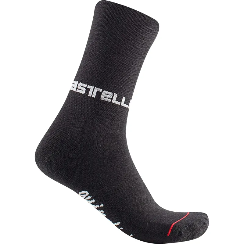 Castelli Quindici Soft Merino 15 Women's Socks - Bordeaux 4 Castelli Quindici Soft Merino 15 Women's Socks - Bordeaux - Image 2