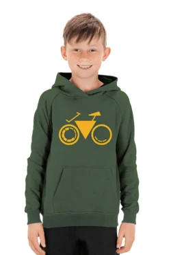 Cube Bike Junior Hoody - Green -Sportful Shop cubeyouthbikehoodygreen