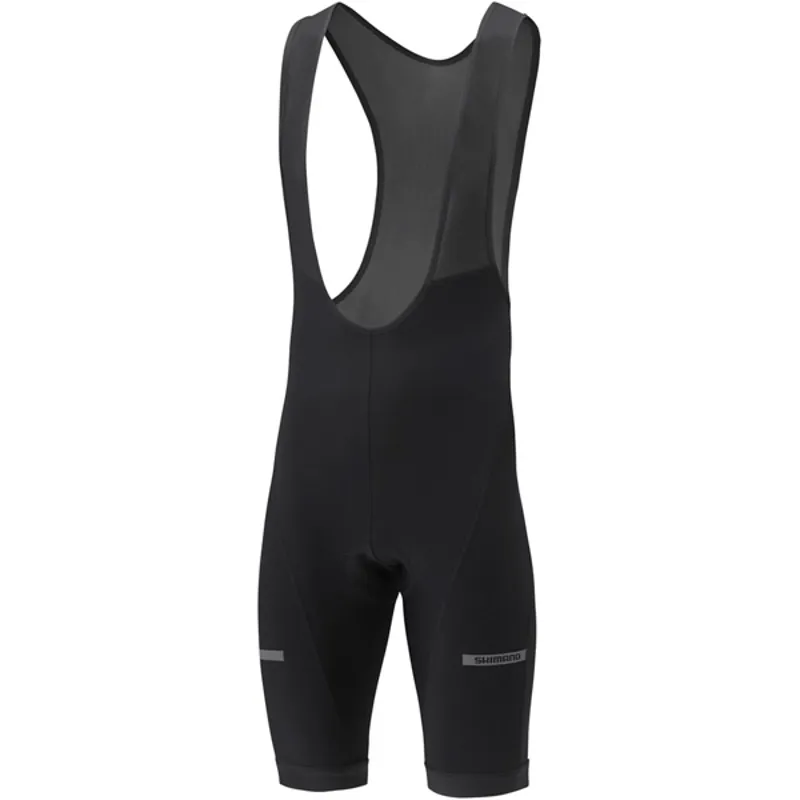 Shimano Thermal Wind Bib Shorts - Black 3 Shimano Thermal Wind Bib Shorts - Black