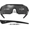 Tifosi Eyewear Davos Interchangeable Sunglasses - Matte Black Frame -Sportful Shop davos fit2