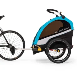 Burley DLite X Child Trailer - Aqua -Sportful Shop dlite x bike webex