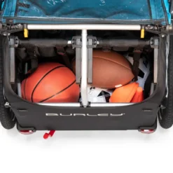 Burley DLite X Child Trailer - Aqua -Sportful Shop dlite x cargo webex