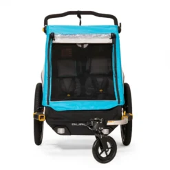 Burley DLite X Child Trailer - Aqua -Sportful Shop dlite x front webex