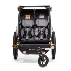 Burley DLite X Child Trailer - Aqua -Sportful Shop dlite x interior webex