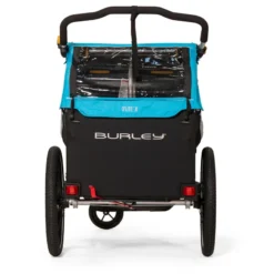 Burley DLite X Child Trailer - Aqua -Sportful Shop dlite x rear webex