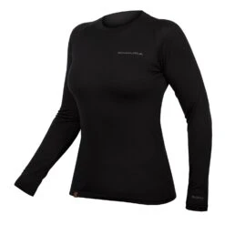 Endura BaaBaa Blend Women's Long Sleeve Baselayer - Aubergine -Sportful Shop e6165bk lg 1