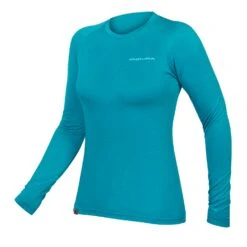 Endura BaaBaa Blend Women's Long Sleeve Baselayer - Aubergine -Sportful Shop e6165bp lg 1
