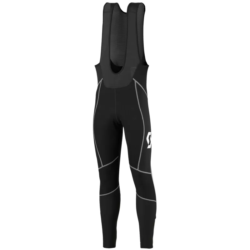 Scott Endurance AS WP Without Pad Bib Tights - Black/White 3 Scott Endurance AS WP Without Pad Bib Tights - Black/White