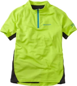 Madison Trail Youth Short Sleeve Jersey - Lime -Sportful Shop full104644 2