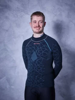 Cube Race Be Warm Long Sleeve Base Layer - Black