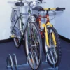 Mottez Floor Mount Storage Rack - Silver - 3 Bike 2 Mottez Floor Mount Storage Rack - Silver - 3 Bike -Sportful Shop full19641